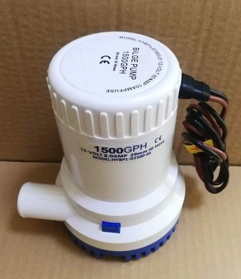 Fishing Boat Bilge Pump - Pompe de vidange automatique submersible pour