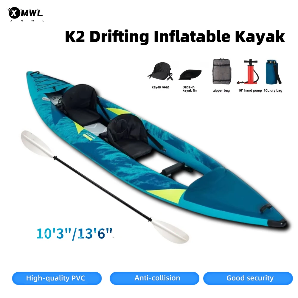 Canoë-kayak gonflable pour 1-2 - Fishing Boat Seat avis et prix